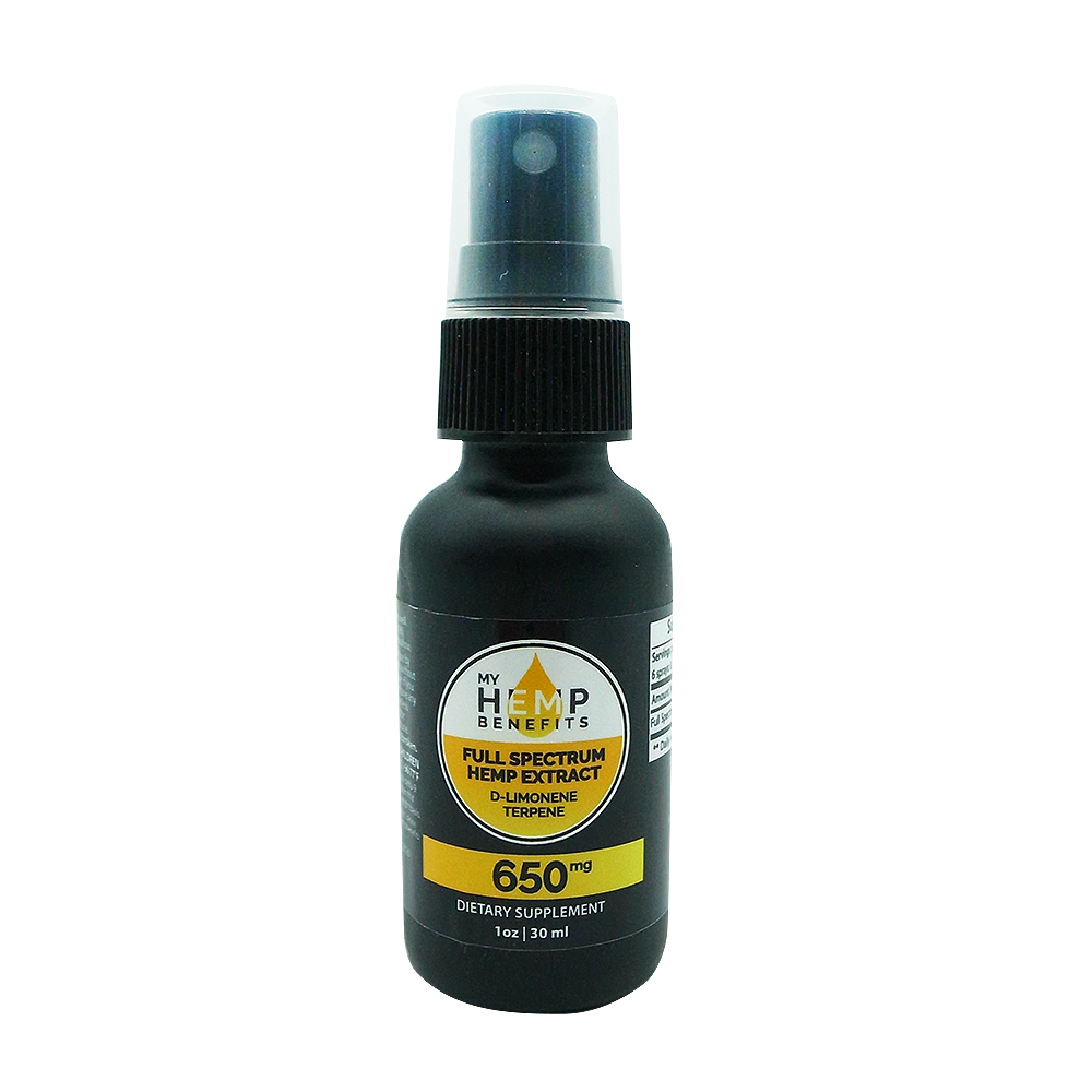 Supplement 650 mg CBD oil