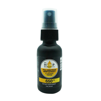 Supplement 650 mg CBD oil
